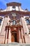 Mainz, Germany - Entrance of Roman Catholic church called `Augustinerkirche` in historic city center of Mainz