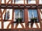 Mainz, Germany. Old half timber house in the historical city center