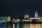 Mainz: night scene with the cathedral