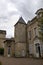 Mairie of city near Basilique of St. Mary Magdalene in Vezelay Abbey. Burgundy, France