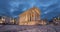 Maison Carree - restored roman temple in Nimes, France