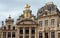 Maison Des Brasseurs and Anno Buildings in Grand Place of Brussels