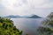 Maitara Island, a beuatiful view of small island, sea and mountain in Ternate, North Maluku, Indonesia.