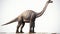 Majestic 3d Rendered Dinosaur With Long Legs In Uhd