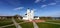 Majestic Aglona Cathedral in Latvia. White Chatolic Church Basilica.