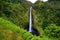 Majestic Akaka Falls waterfall located on Kolekole Stream on the Big Island of Hawaii