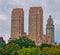 Majestic Apartments building view from the Central Park, New York