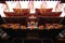 Majestic Asian style Buddhist temple architecture