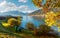 Majestic Autumn Moring on the Zeller Lake, Austria