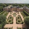 Majestic Baroque Palace with Lavish Gardens and Fountains