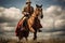 The Majestic Beauty of Horseback Riding: A Summer Journey into Nature\\\'s Grace - ai