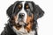 Majestic Bernese Mountain Dog Portrait