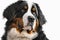 Majestic Bernese Mountain Dog Portrait