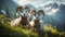 Majestic Bighorn Sheep in mountain habitat