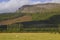 The majestic Binevenagh mountain summit near Limavady in County Londonderry on the North Coast of Northern Ireland