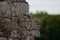 Majestic Bricks of Ancient Scottish Castle Ruin