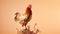 Majestic Chicken Photography: A Stunning Hd Capture Of A Perched Chicken