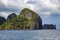 Majestic cliffs on the El Nido island