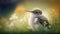The Majestic Colibri Bird in a Vibrant Summer Wonderland. Generative AI