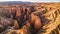 Majestic Desert Canyon at Golden Hour