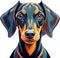 Majestic Doberman: A Fashion Statement for Dog Lovers and Fashion Enthusiasts