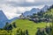 Majestic Dolomites Mountainous surrounding the villages of Colle Santa Lucia