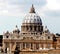 Majestic dome of St. Peter\'s basilica