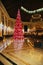 The Majestic Elegance Punta Cana 5-star All-inclusive Hotel lobby decorated with Christmas tree