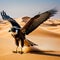 majestic falcon roaming vast