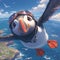 Majestic Flying Penguin: An Adventure Awaits!