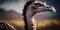 The Majestic Gallimimus: An Artistic Representation of a Dinosaur King