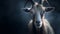 Majestic Goat In Dark Stunning Wildlife Photography