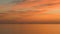 Majestic golden sunset over beautiful sea. Professional time lapse, no flicker, no birds.