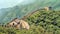 The majestic Great Wall in a green environment, Beijing, China