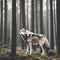 Majestic Grey Wolf: A Portrait of Nature\'s Apex Predator