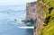 These majestic high cliffs are in Latrabjarg promontory, westernmost point in Iceland