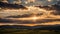 Majestic Highland Sunrise - A Panoramic View