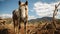 Majestic Horse In Madagascar: A Tropical Symbolism Close-up