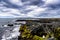 Majestic Iceland coastline seascape vista