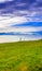 Majestic Icelandic lighthouse panorama.