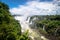 The majestic Iguazu Falls, one of the wonders of the world