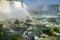 The majestic Iguazu Falls, a wonder of the world