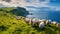 Majestic Irish Cliffs: A Flock of Sheep on the Western Edge