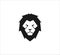 majestic lion head vector icon logo design symbol of luxury, strength, royal kingdom and dominance