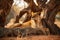 Majestic Lioness Resting Under Acacia Tree in African Savannah