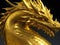 Majestic Mastery: Stunning Gold Dragon Pictures that Exude Power and Grace