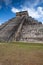 Majestic Mayan ruins in Chichen Itza,Mexico.