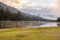 Majestic mountain lake in Manning Park, British Columbia, Canada.