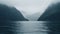 Majestic Mountain Lake: A Serene And Calming Ominous Vibe