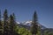 Majestic mountain peak at Paonia State Park, Colorado